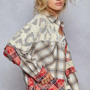 Lace and Plaid