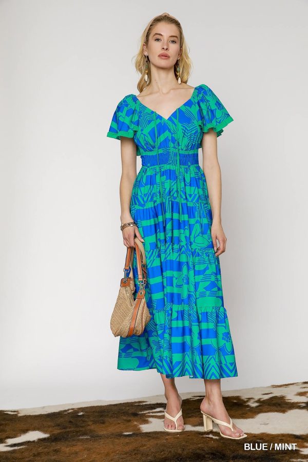 Flutter Sleeve Maxi