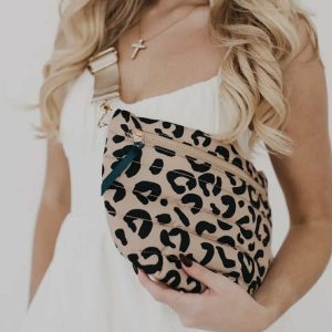 Jolie Leopard Crossbody