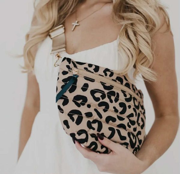 Jolie Leopard Crossbody