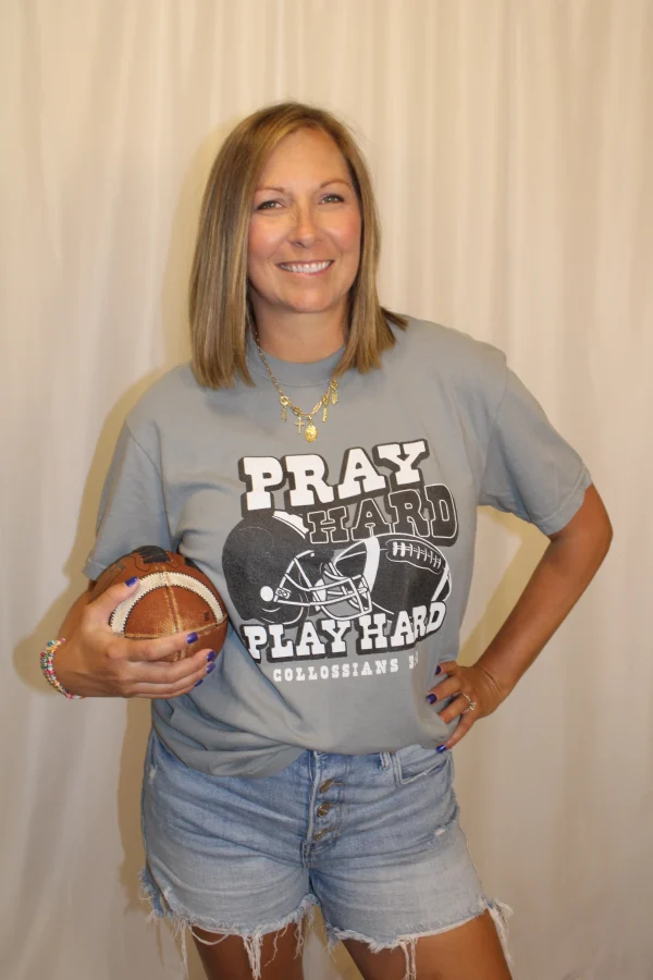 Pray Hard Tee - Image 2
