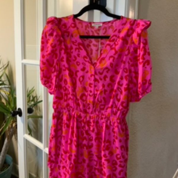 Hot Pink Romper