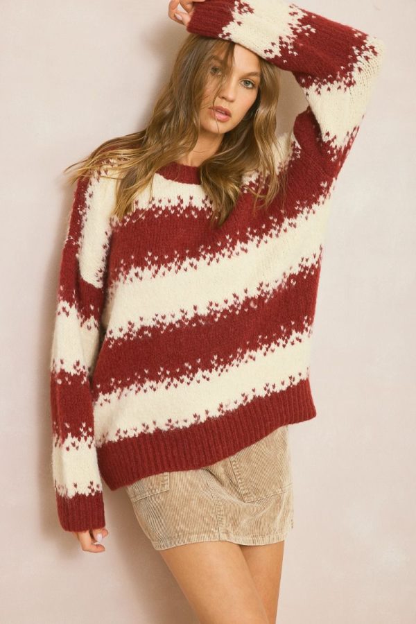 Brick Striped Sweater