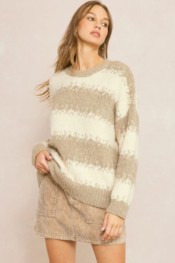 Mocha Striped
