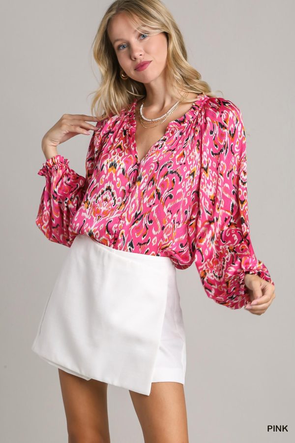 Pink V Neck
