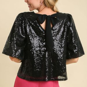 Sequined Party Top