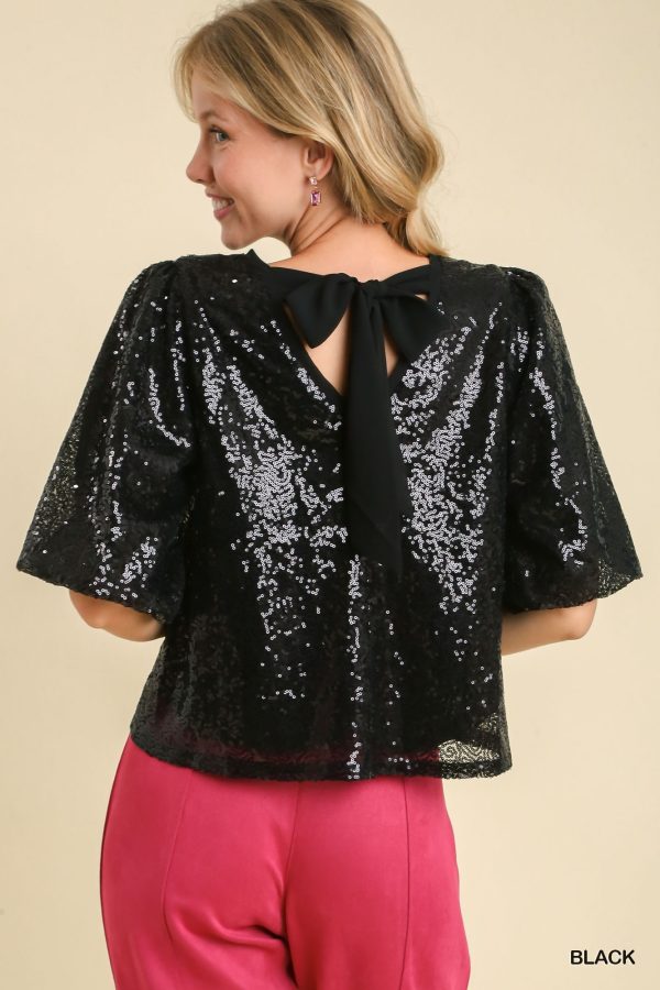 Sequined Party Top