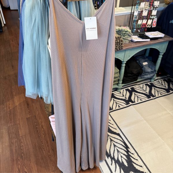 Tan Wide Leg Jumper