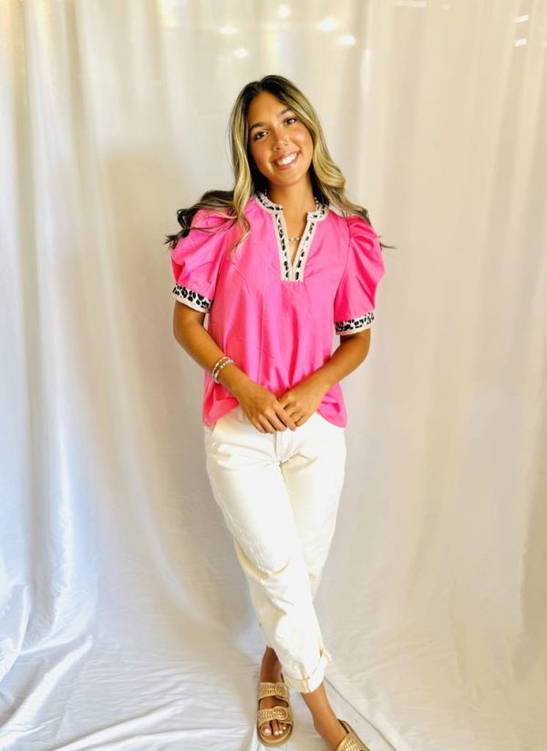 Pink Collared Leopard