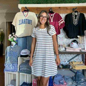 Striped Casual Dress