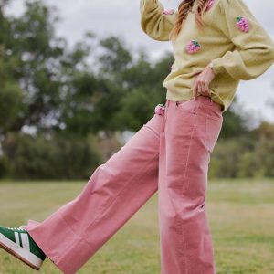 Antique Rose Corduroy Pants