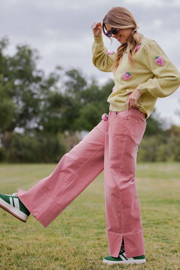 Antique Rose Corduroy Pants